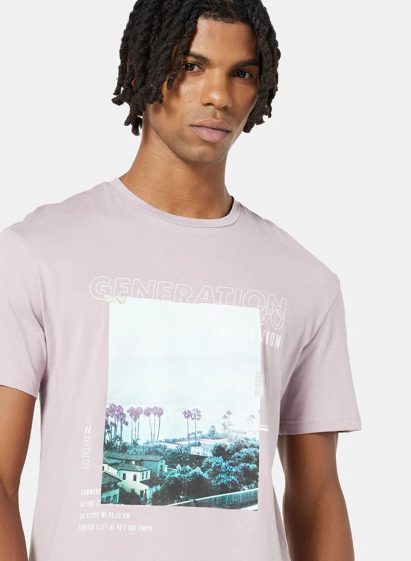 JACK & JONES JCOSETH RELAXED TEE SS CREW NECK