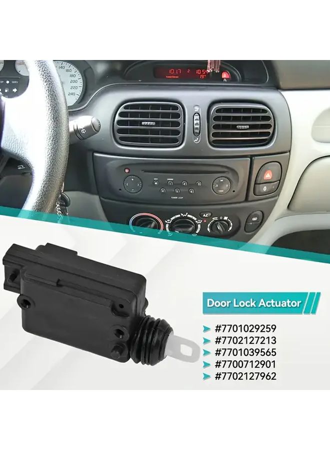 2 Pin Central Lock Actuator Motor Door Lock For Renault Clio 1 2 Megane Scenic Black OEM 770212713 7702127962 7701029259 Car Door Lock Mechanism With Longlasting Durability - Image 3
