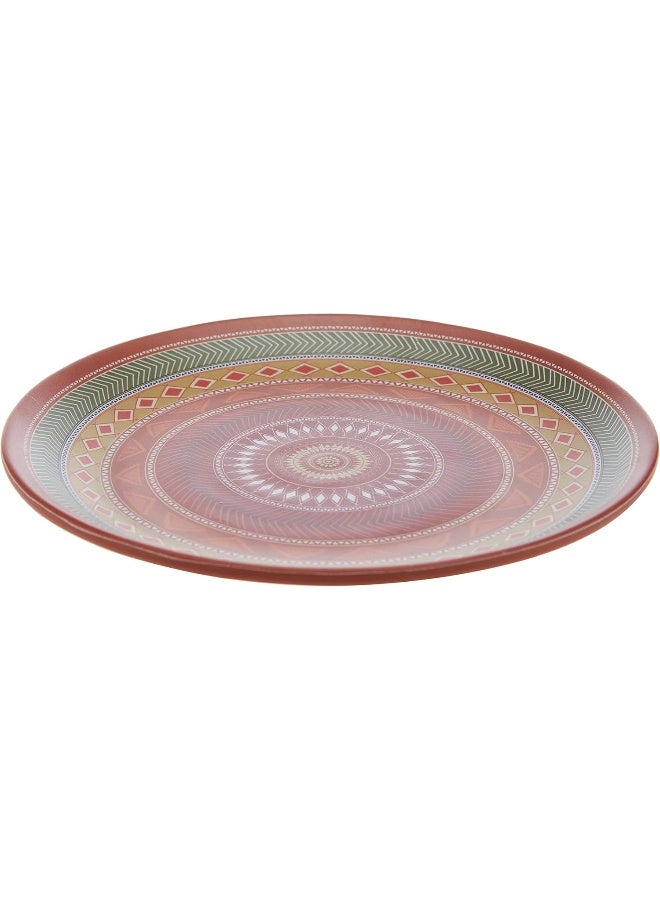 Servewell Servewell Melamine Horeca Tribal Art Persian Round Small Plate 19cm, Multi-Colour  - Image 2