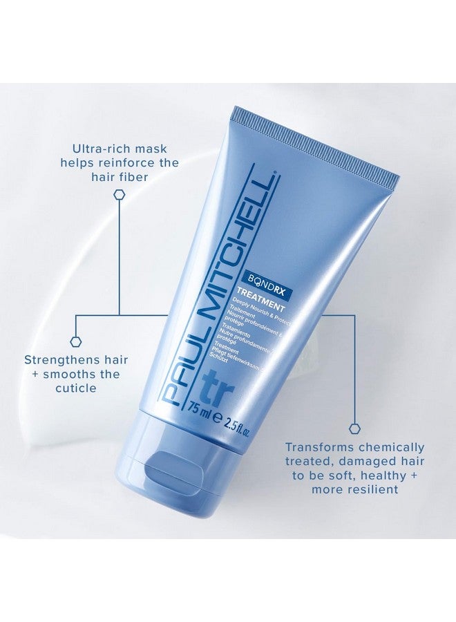 بول ميشيل علاج بوند آر إكس من بول ميتشل، يغذي بعمق ويحمي، للشعر المعالج كيميائيًا والتالف، 2.5 أونصة - Image 2