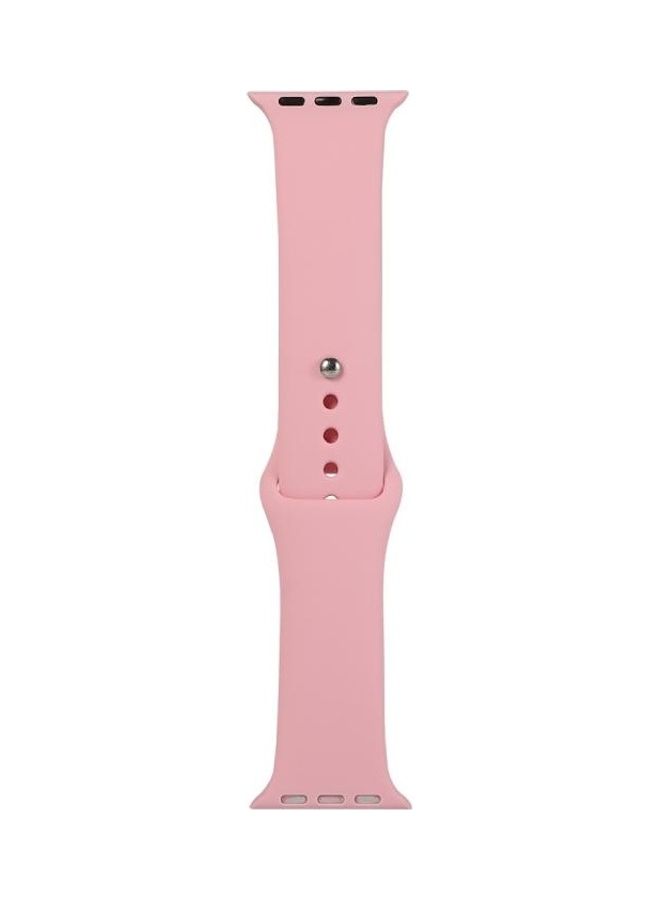 NIBEMINENT Replacement Watchband For Apple Watch Pink - Image 1