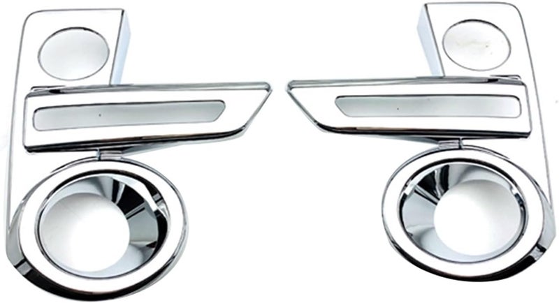 Yurefax ABS Chrome Front Fog Lamp Cover for Toyota Raize 2020 - Image 1