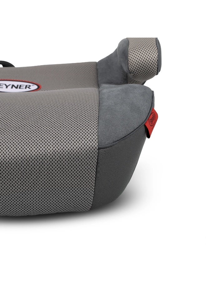 HEYNER® i-SAFEUp L Child Car Seat – Non-ISOFIX, Lightweight Booster Seat with Extra Padding, Ergonomic Design & Washable Cover - Image 4