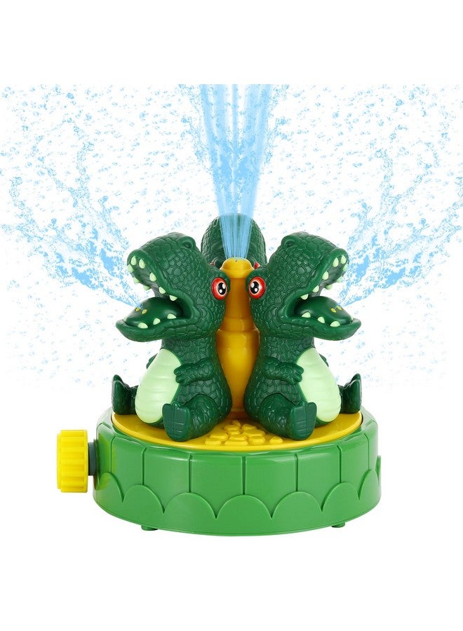 HeySplash Water Sprinkler Toy,Outdoor Play Toys for Kids,Toddler Summer Water Toys,Backyard Sprinkler Splashing Fun Toys Attaches to Garden Hose Yard for Over 3 Year Old Boys Girls Gifts - Image 1