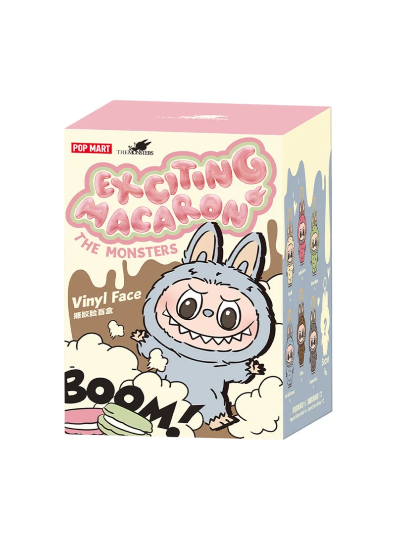 LABUBU Exciting Macaron Vinyl Face Blind Box (V1 single Box)