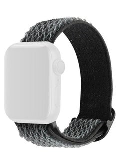 PROMASS Wave Texture Nylon Replacement Watchbands For Apple Watch Series 1/2/3/4/5/6/7/SE 38-40-41mm Storm Grey 