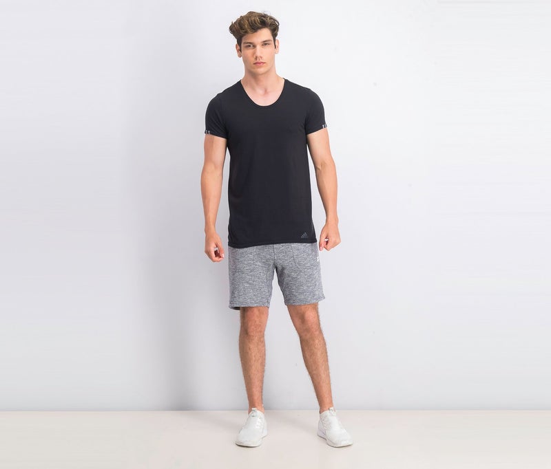 Adidas Men Short Sleeve Running T-shirt, Black - Image 2