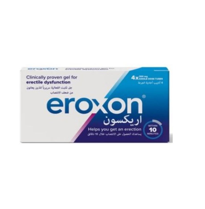 Erexon Eroxon Proven Gel for Mens 4 Tubes - Image 1