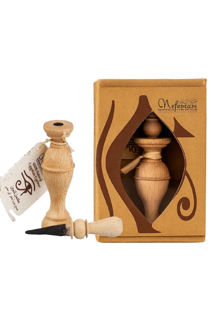 نيفيرتاري كحل طبيعي للعين اسود منقوع بزيت - Image 1