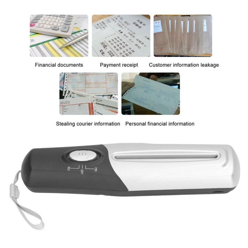 Mini Hand Operated Paper Shredder A6 A4 Size Cutter Scrapbooking Craft Tool For Home Office Travel - Image 5
