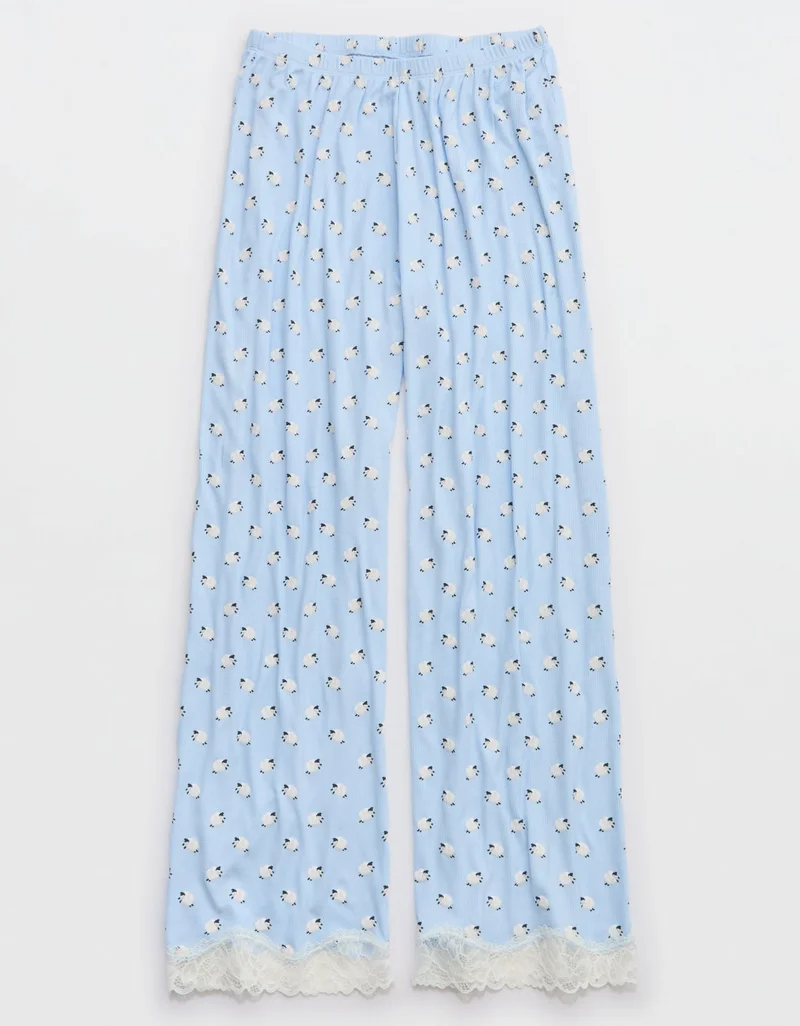 Aerie  Aerie Real Soft® Rib Trouser PJ for Women | Best Price UAE
