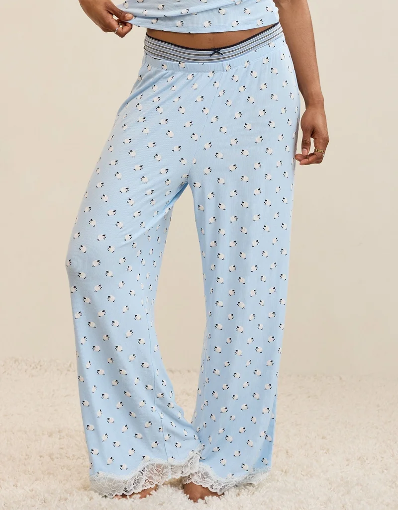 Aerie  Aerie Real Soft® Rib Trouser PJ for Women | Best Price UAE