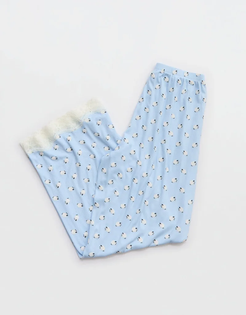 Aerie  Aerie Real Soft® Rib Trouser PJ for Women | Best Price UAE