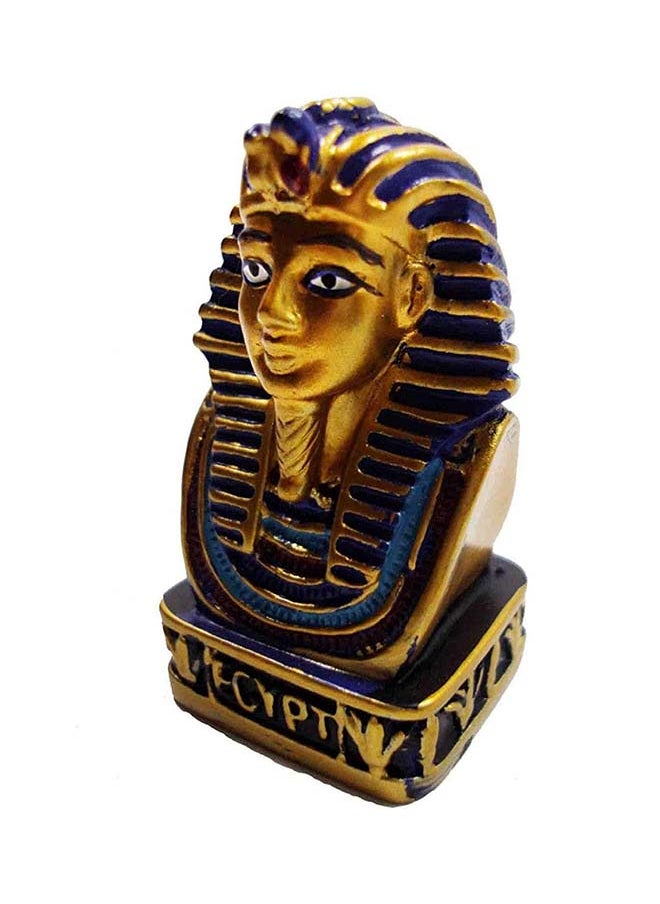 Generic Egyptian King Tut Pharaoh Figurine Statue Ancient Handmade 2.3 Sculpture Collectible Mythology Miniature Figure Egypt Decor 