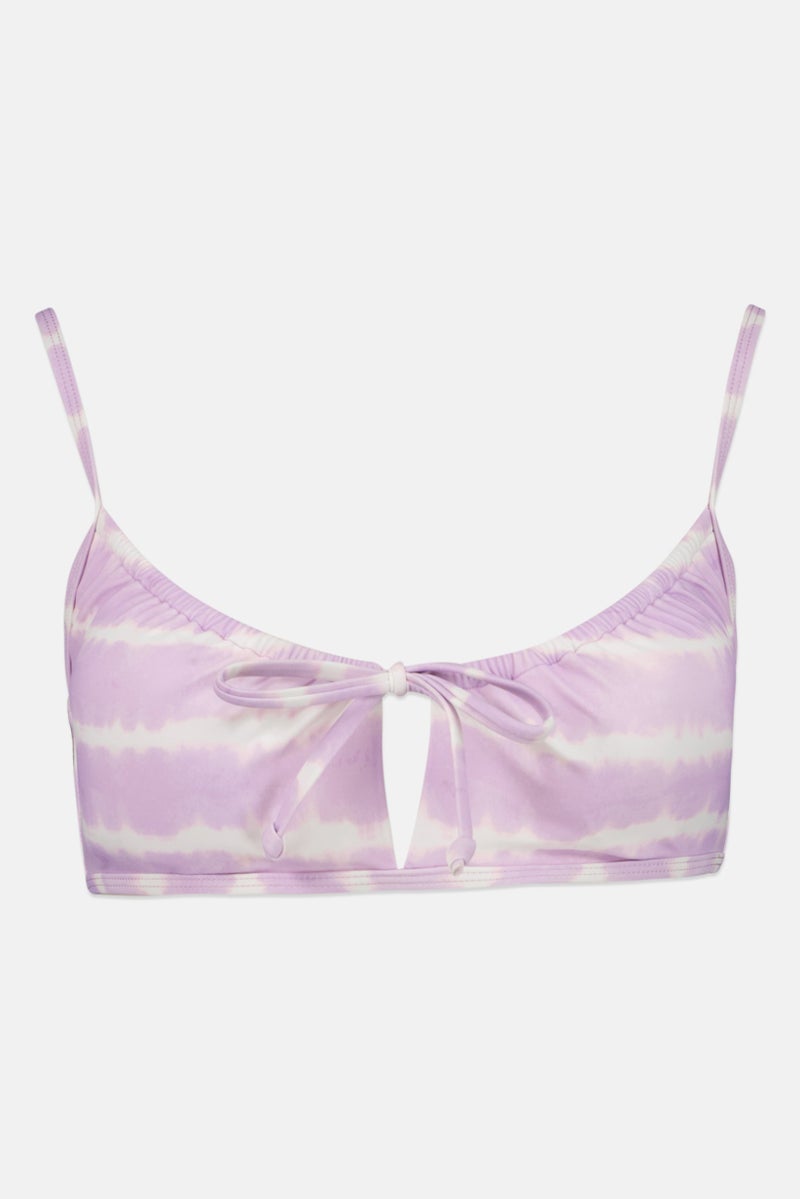 NEW LOOK بلوزة بيكيني مطبوعة بالكامل للنساء، متعددة الألوان - Image 1