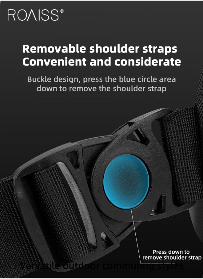 Multifunctional Large Capacity Crossbody Shoulder Bag for Men Casual Lightweight Waterproof Handbags for Travel Hiking Versatile Fashionable Detachable Chest Bag with Headphone Hole - pzsku/Z1CABDBDEC9FD6DD69E26Z/45/_/1720520824/ec5dfa3f-079a-4b18-b913-329a61d51676