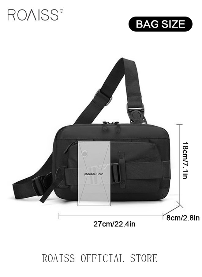 Multifunctional Large Capacity Crossbody Shoulder Bag for Men Casual Lightweight Waterproof Handbags for Travel Hiking Versatile Fashionable Detachable Chest Bag with Headphone Hole - pzsku/Z1CABDBDEC9FD6DD69E26Z/45/_/1720520843/9df666cf-0e38-4263-a2a2-da8dffc14122