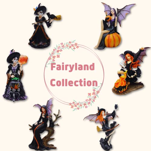 Comfy Hour Fairyland Collection The Sitting Fairy Figurine, Stone Resin - Image 4
