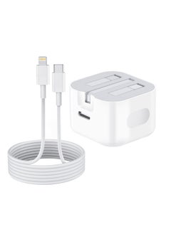 Anmi 20W PD USB C Fast Charger Plug and USB C Fast Charge Cable 2M,Type C Wall Charging Fast Charger,for iPhone 14 13 12 11,i-Pad  - Image 2