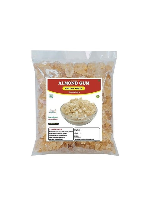 3V PRODUCTS Almond Gum 100g  Badam Pisin  Gond Katira  Badam Gum