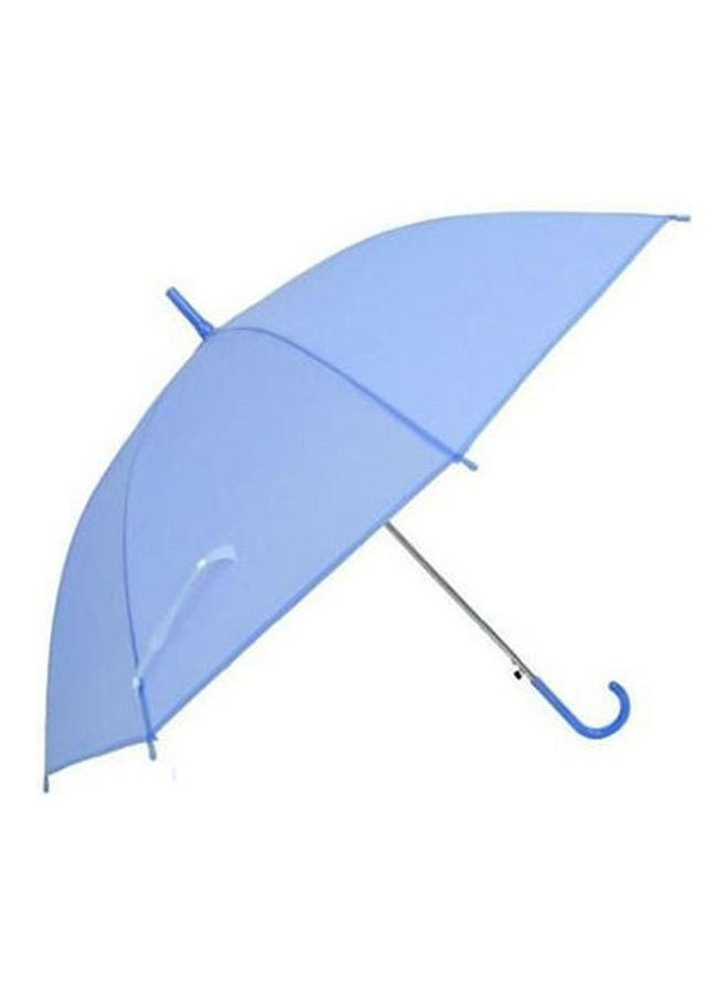 NIBEMINENT - Letter -J- Umbrella In Fabric With Automatic Opening Handle Blue - Image 1