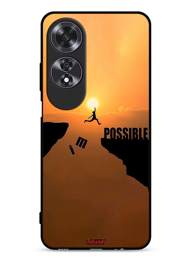 Tolwak Oppo A60 Protective Case Cover I Am Possible - Image 1