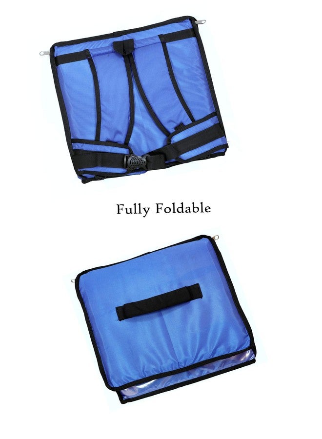 Quaffor Royal Blue Food/Pizza/Cake/zomato delivery Backpack Bag 34 LTR - Image 4