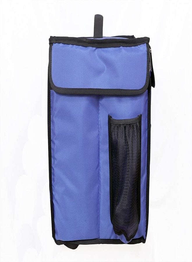 Quaffor Royal Blue Food/Pizza/Cake/zomato delivery Backpack Bag 34 LTR - Image 2
