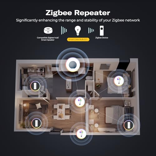 THIRDREALITY Zigbee Smart Color Bulb ZL1 4Pack,Compatible with Home Assistant(ZHA&Z2M), SmartThings,Aeotec,Homey,Hubitat or Echo Devices With Built-in Hub,A19 RGBCW Bulb,2700K-6500K Tunable,800 Lumens - Image 2