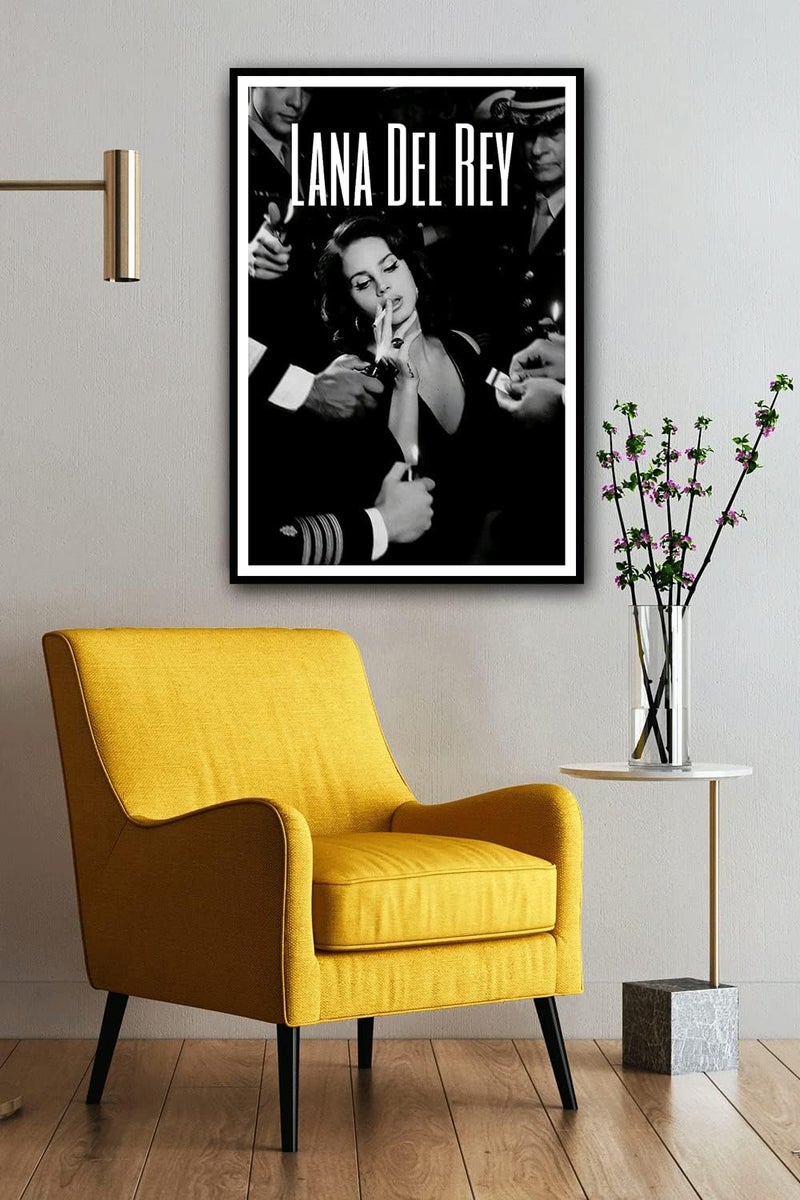 Ukeclvd Malena Movie Poster Lana Del Rey Family Decorative Painting Wall Art Canvas Posters Gifts 16x24 inch No Frame - Image 4