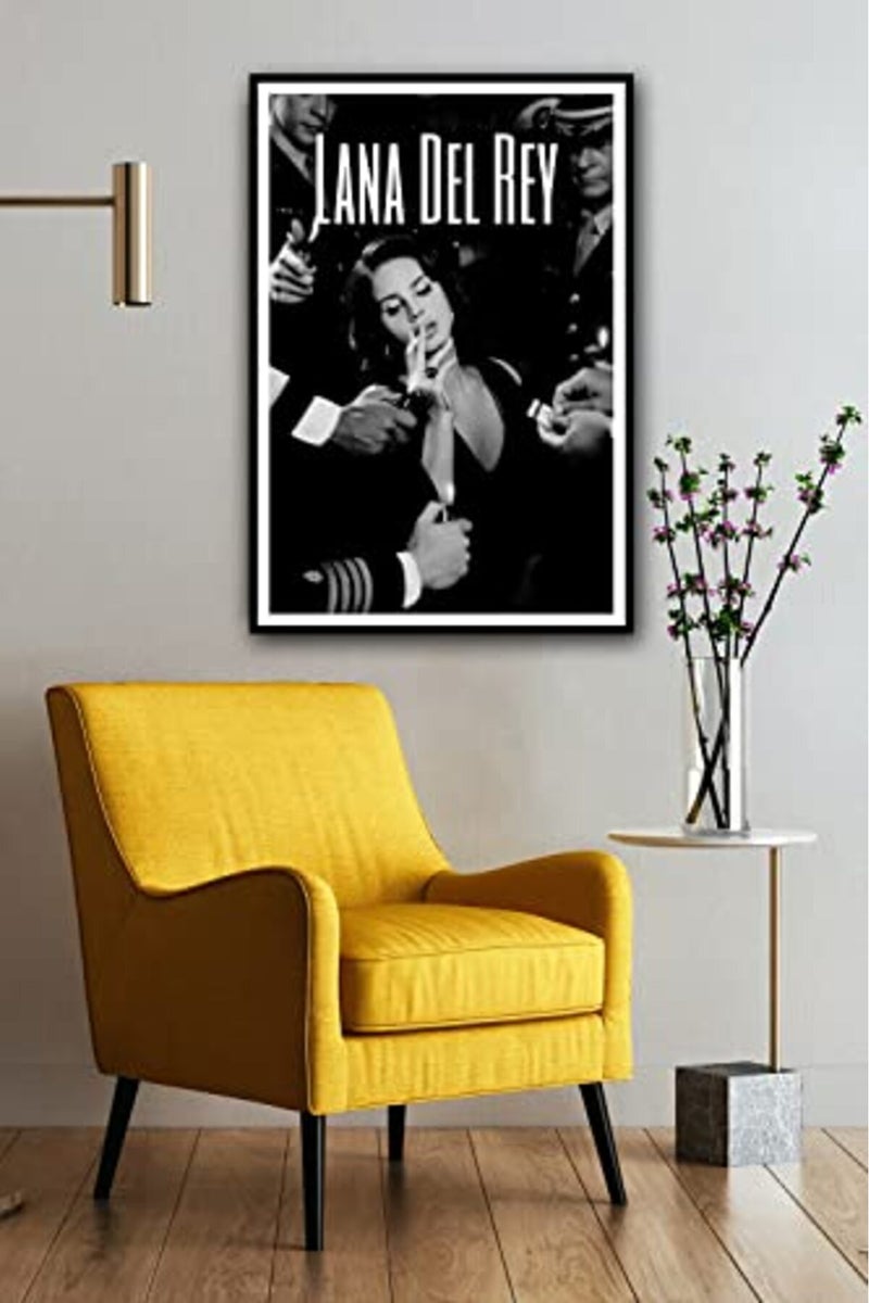 Ukeclvd Malena Movie Poster Lana Del Rey Family Decorative Painting Wall Art Canvas Posters Gifts 16x24 inch No Frame - Image 3