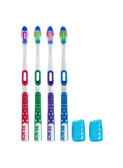 REACH REACH Ultra Clean Soft Toothbrushes, 15.2 Oz, Pack of 4  - Image 1