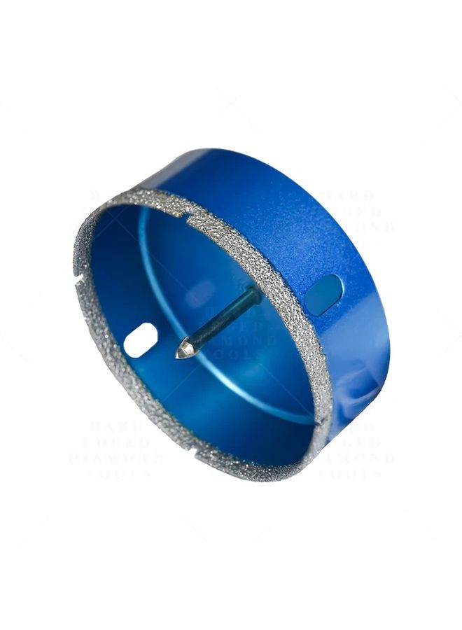 Vacuum Brazed Diamond Hole Saw Bit with Center Guide for Electric Drill 140mm Perfect for Tile Porcelain Ceramic Marble Granite Quartz Glass Stone Dry or Wet Drilling Fast Clean Cutting Durable Precision Core Drill Tool - Image 3