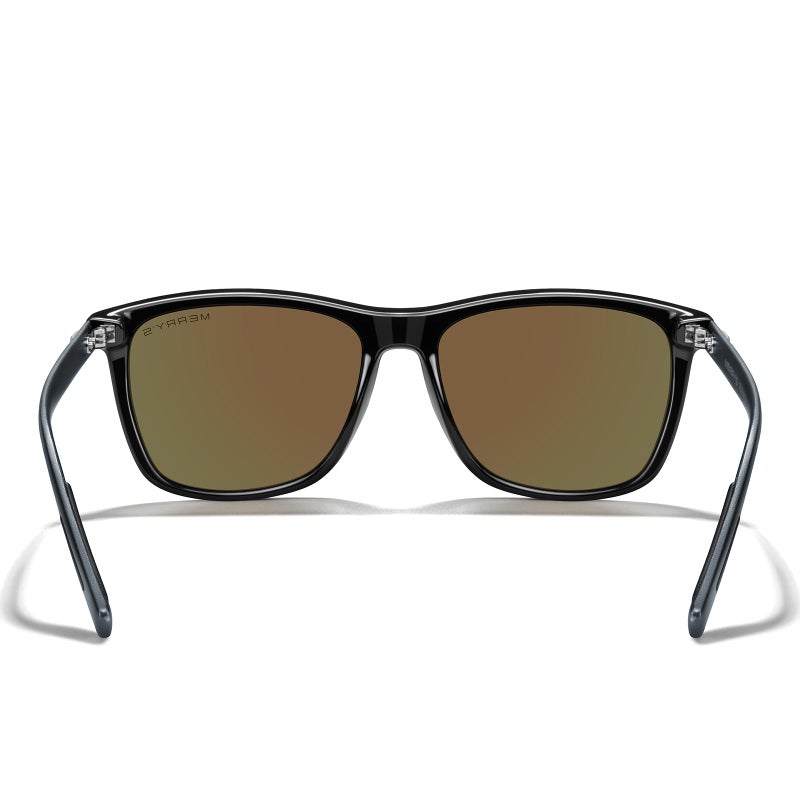 MERRY'S Unisex Polarized Aluminum Sunglasses Vintage Sun Glasses For Men/Women S8286 (Blue, 56) - Image 4