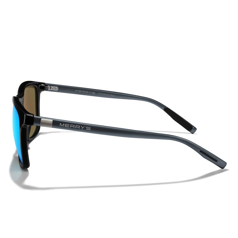 MERRY'S Unisex Polarized Aluminum Sunglasses Vintage Sun Glasses For Men/Women S8286 (Blue, 56) - Image 3