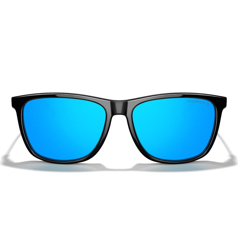 MERRY'S Unisex Polarized Aluminum Sunglasses Vintage Sun Glasses For Men/Women S8286 (Blue, 56) - Image 2