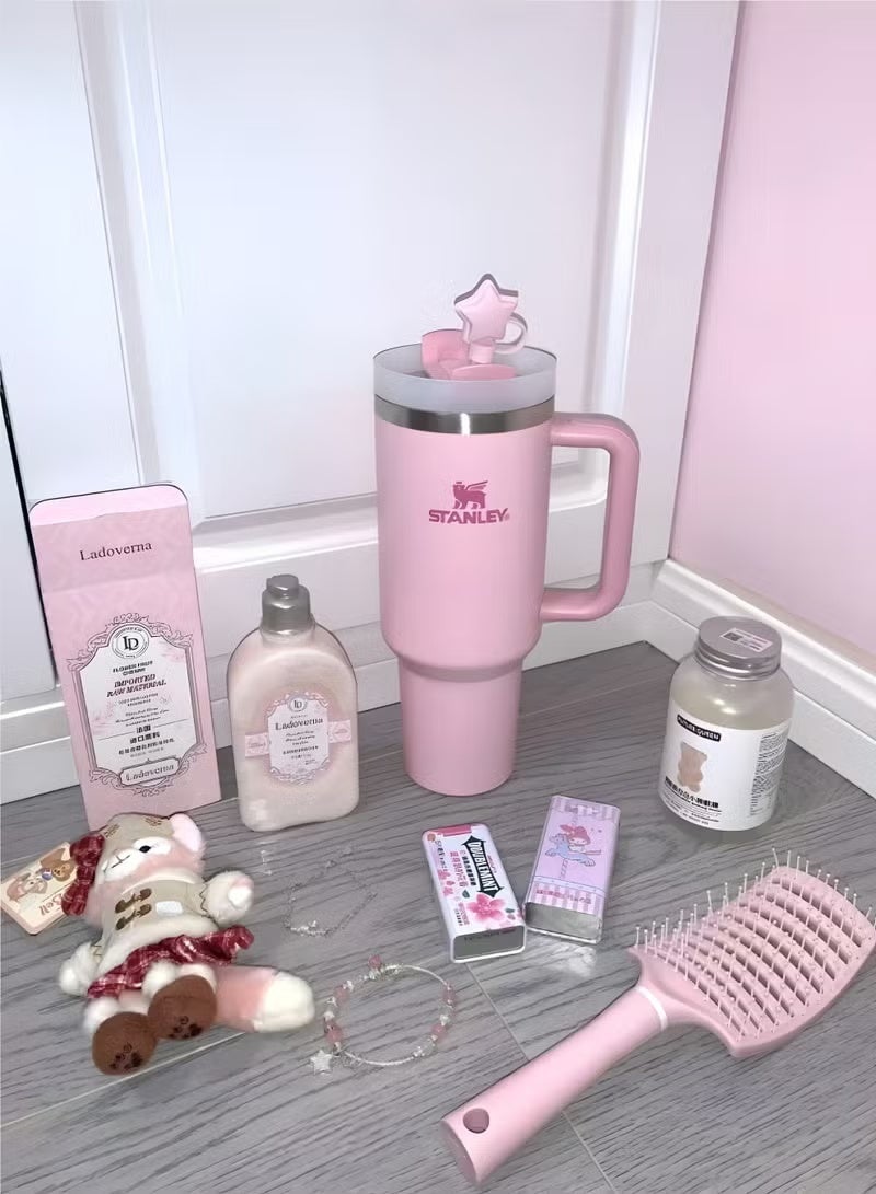 Stanley Quencher H2.0 FlowState Stainless Steel Vacuum Insulated Tumbler with Lid and Straw for Water, Iced Tea or Coffee, Smoothie and More, 40 oz - Image 4