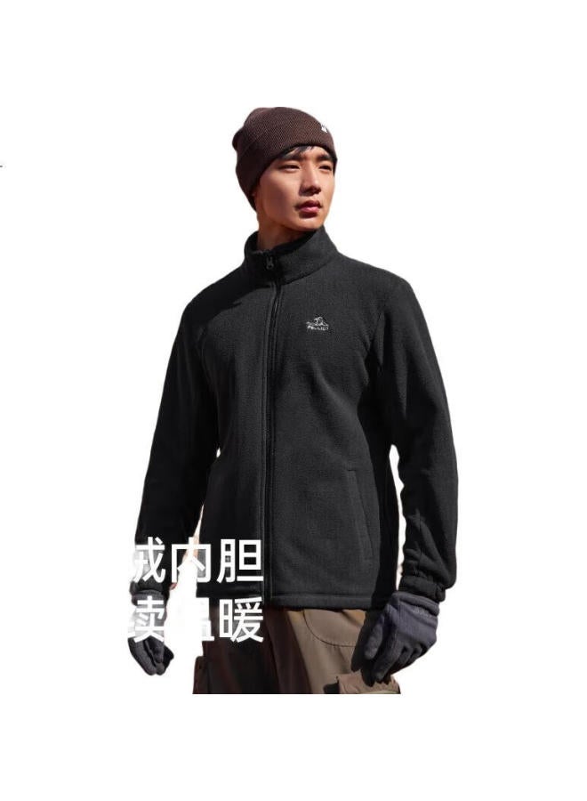 Pelliot Men'S 3-In-1 Outdoor Hardshell Jacket Waterproof Climbing Coat 114301029 Black M - Image 1