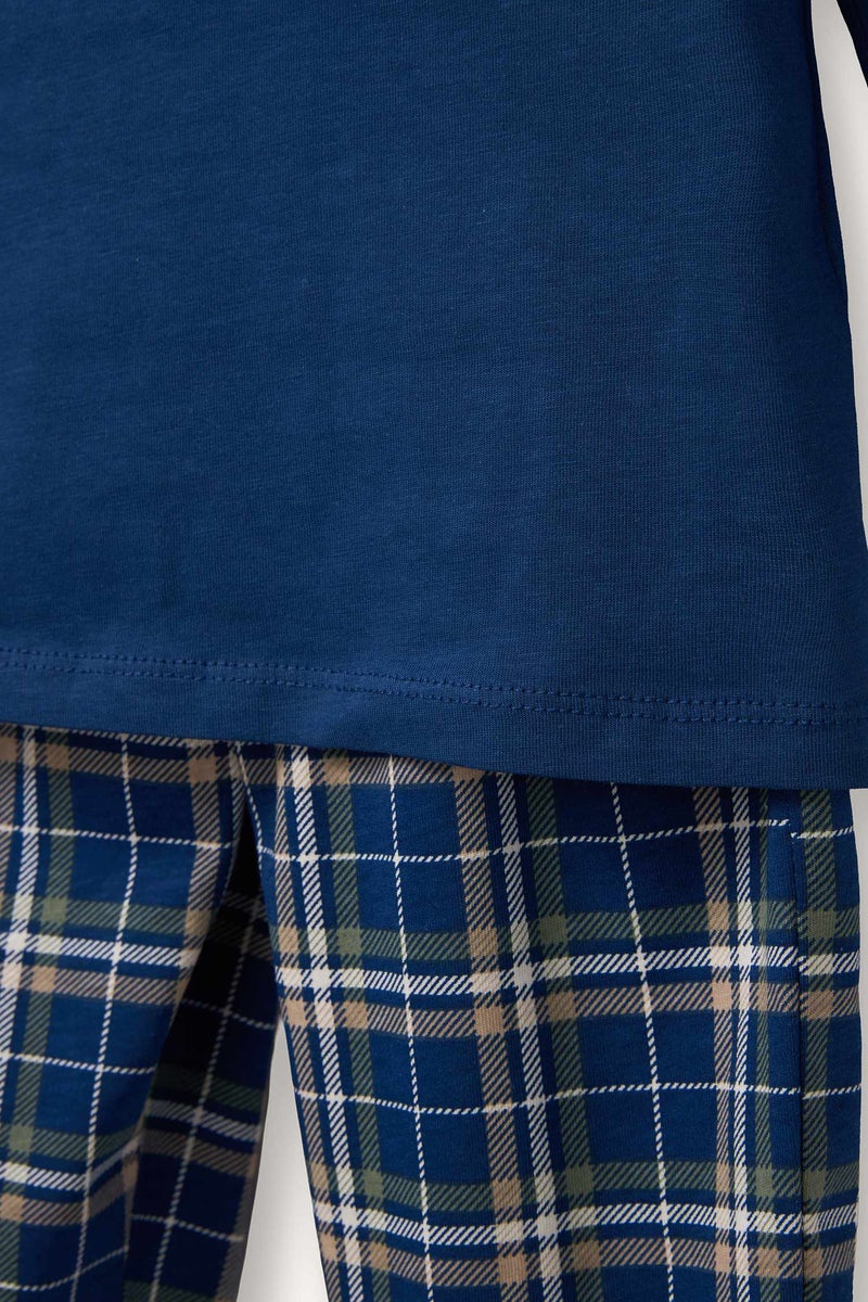 ديفاكتو طقم بيجاما اولادي مطبوع قصة عادية - قطعتين - Image 3