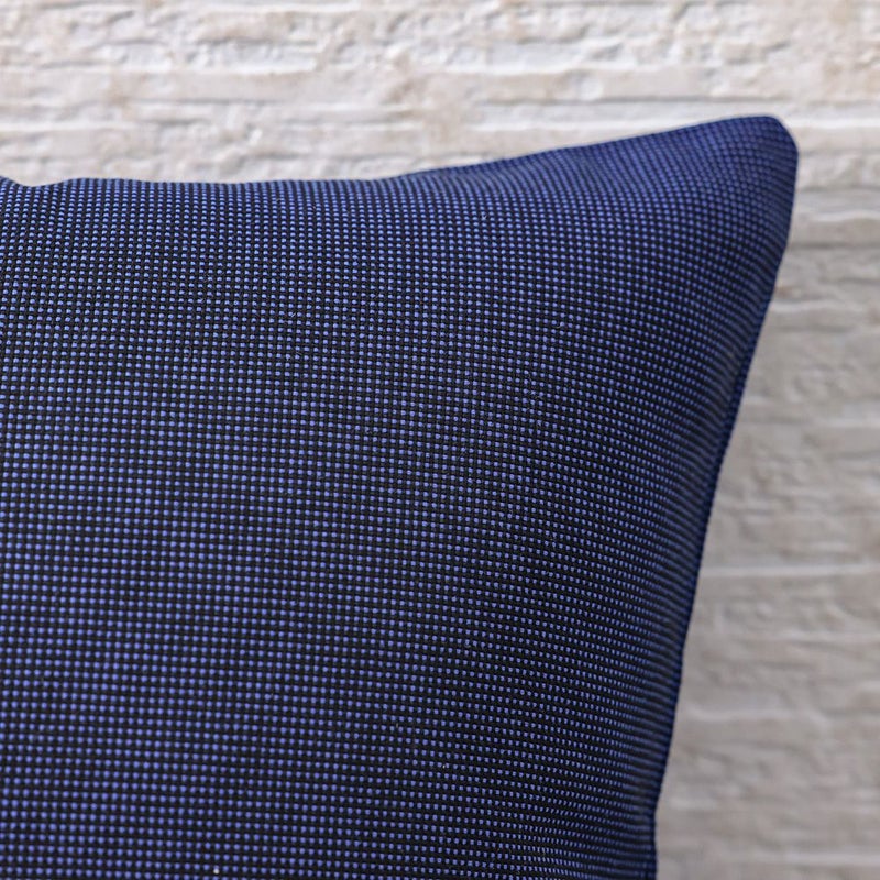 DANUBE HOME Woven Cushion 45X45Cm - Marcie Midnight, Blue, Refined Woven Lounge Cushion, 100% Olefin Fabric, For Patio Furniture, Covered Lounges And Garden Chair - Image 4