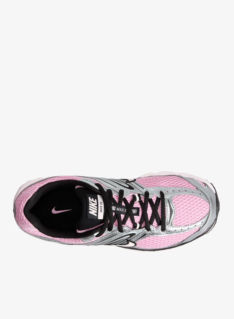 Nike PINK RISE/PEARL PINK-MTLC SILVER-BLACK-SMOKE GREY Air Max Moto 2K for Women | Best Price UAE