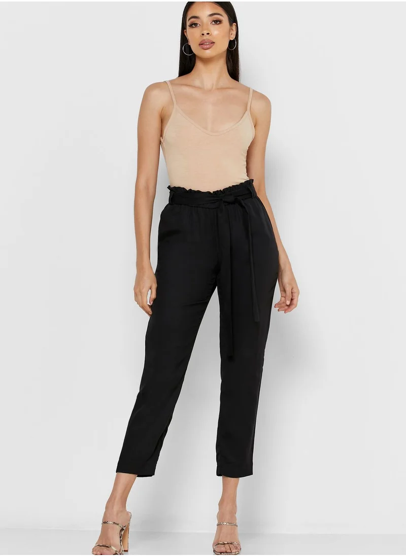Reserved Belted Tailored Pants