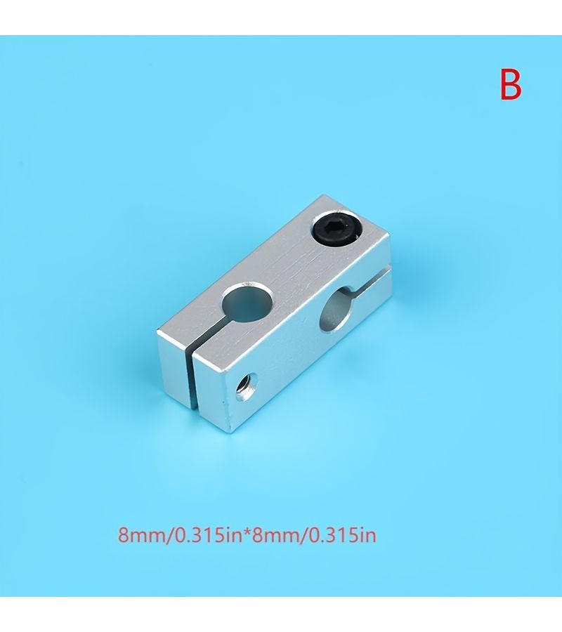 4 Pack Aluminum Alloy Cross Brace Clamp Model B Industrial Grade Pipe Support Bracket Secure Cross Connection Fastener For Railings And Fences - Image 3