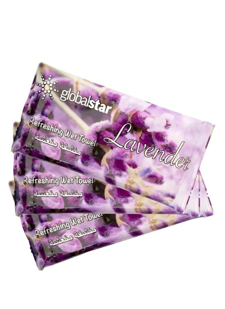 globalstar Globalstar Refreshing Wet Towels – Premium Perfumed Cotton Towels for Hygiene & Freshness – Available in 20, 40 & 60 Pcs Packs  - Image 1