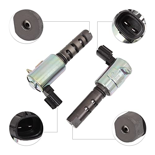 BLPextrm Engine Valve Variable Timing Solenoid Oil Control VVT Left Right for Toyota Camry Highlander Sienna Avalon Solara ES300 RX300 RX400h 3.0L 3.3L Replace 15330-0A010 15340-0A010 917-211 917-214 2PCS - Image 4