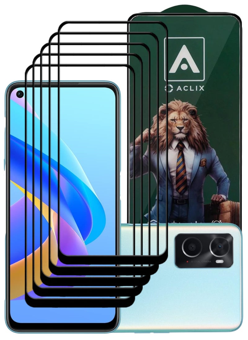 أكاليكس 5 قطع، حماية شاشة،  لهاتف اوبو  A76، جودة ممتازة. - Image 1