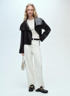 MANGO Round-Neck Knitted Sweater  - Image 4