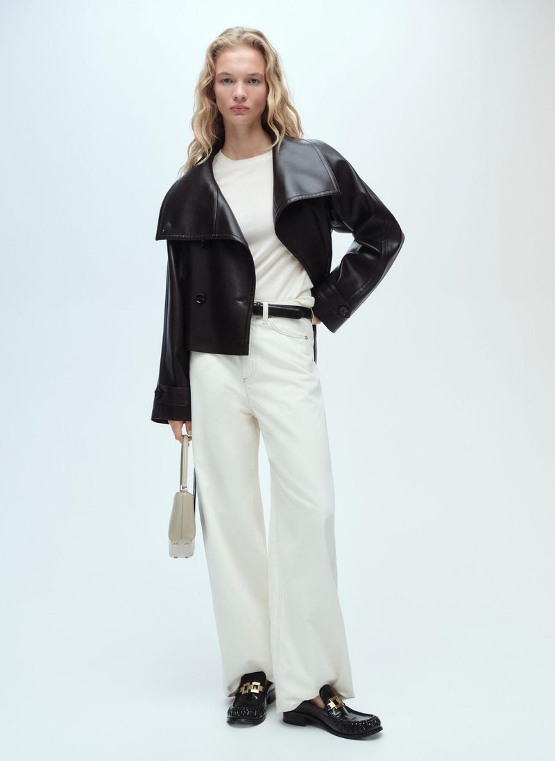 MANGO Round-Neck Knitted Sweater  - Image 4