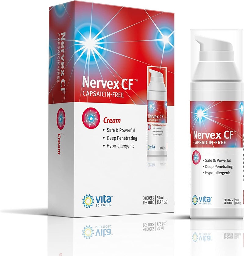 Vita Sciences Neuropathy Relief for Hands and Feet  Powerful Cream Formula for Burning Tingling and Numbness  with Arnica B12 B1 B5 B6 E MSM Aloe and Coconut Oil Base  CapsaicinFree - Image 1