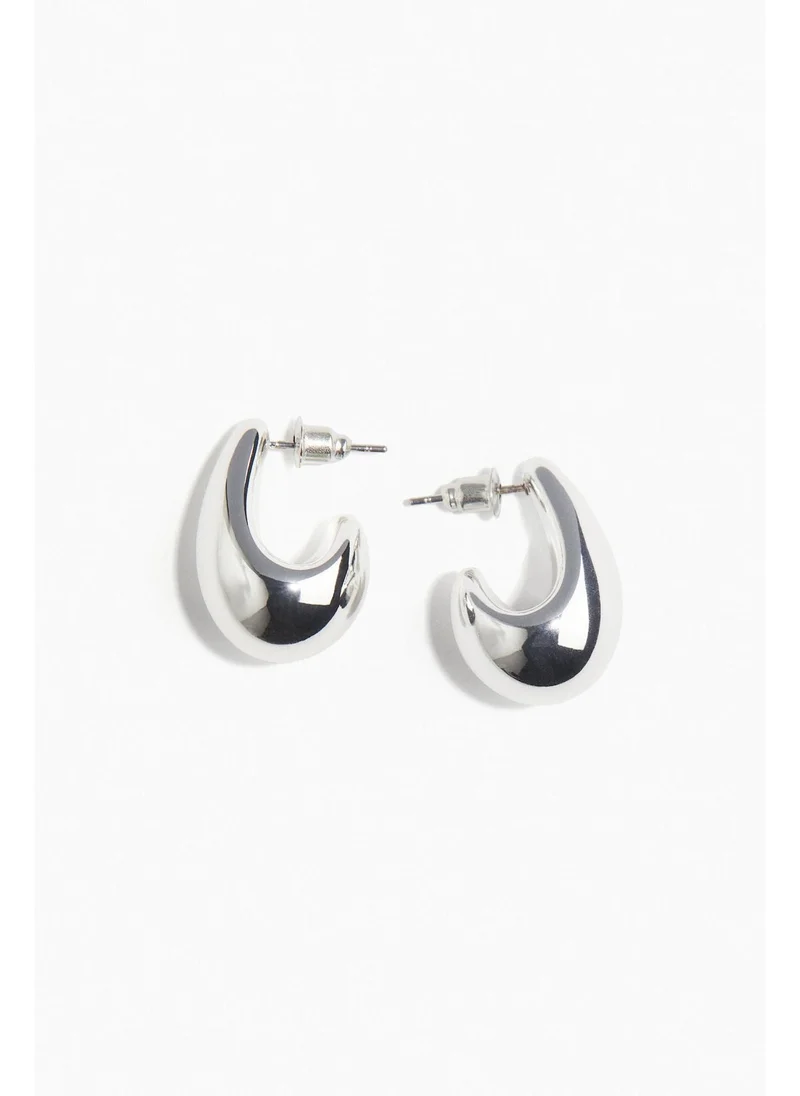 H&M Chunky dome earrings